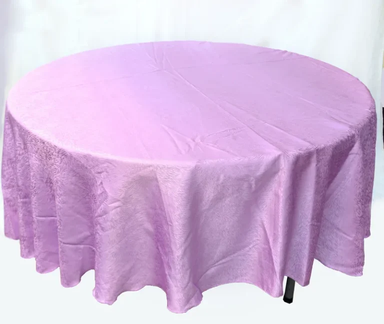 ORCHID DAMASK COVER TABLE