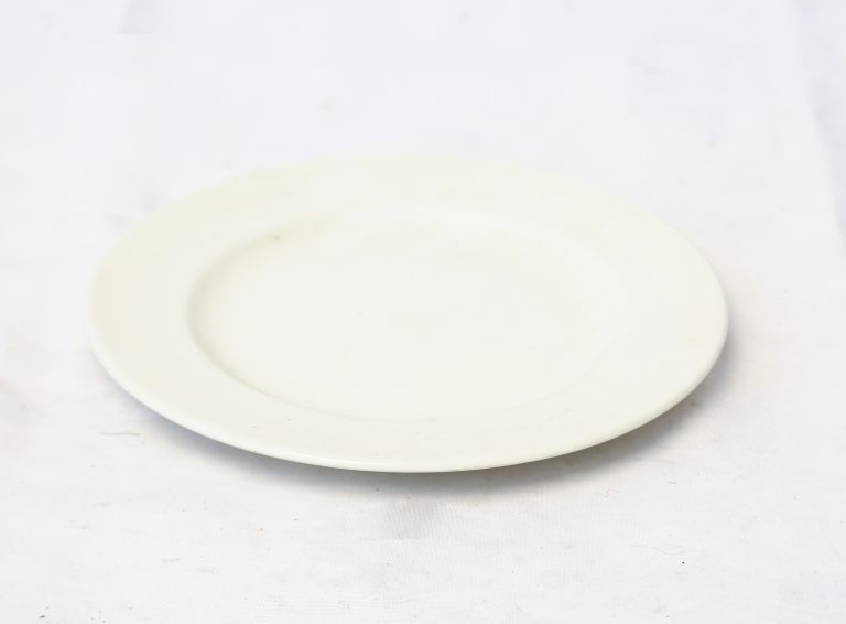 Rent A White Plane Breakable Dinner Plate In Abuja