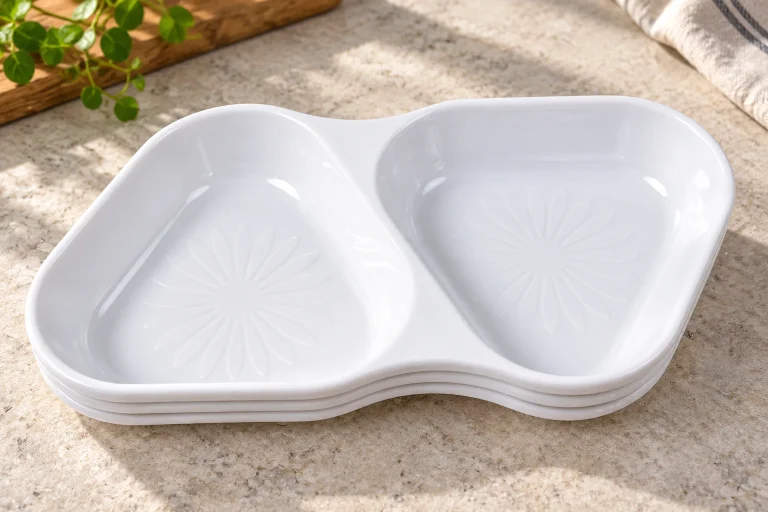 DOUBLE FUNCTION PLATE WHITE