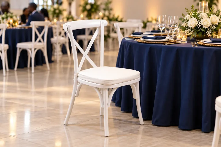 Rent A White Chiavari Chair in Abuja